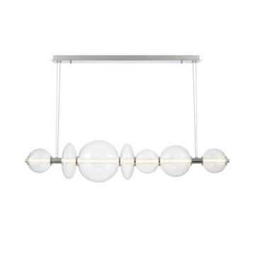Atomo 1-Light LED Chandelier in Chrome
