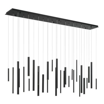 Santana 30-Light LED Chandelier in Black
