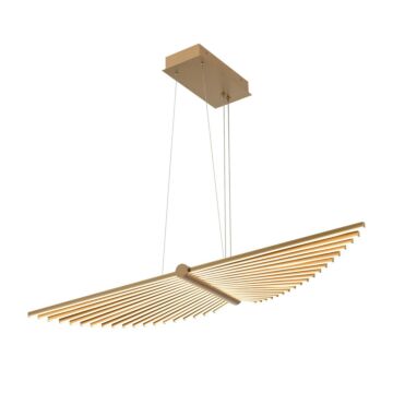 Seraph 1-Light LED Chandelier in Gold