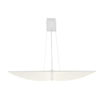 Seraph 1-Light LED Chandelier in White