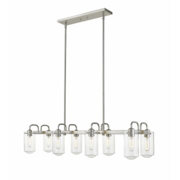 Z-Lite Delaney 8-Light Chandelier In Brushed Nickel