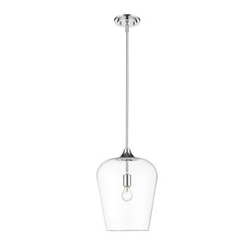 Z-Lite Joliet 1-Light Pendant Light In Chrome