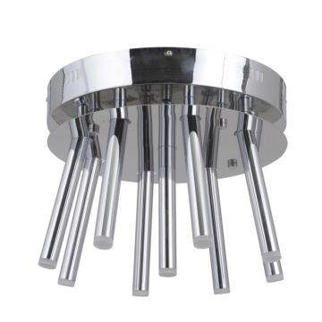 Craftmade Lexi 9 Light 14 Inch Ceiling Light in Chrome