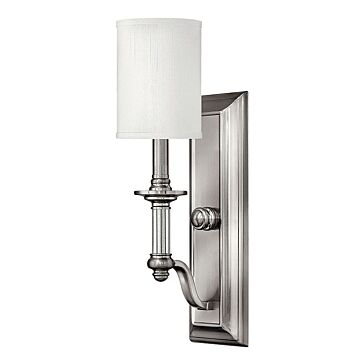 Hinkley Sussex 1-Light Wall Sconce In Brushed Nickel