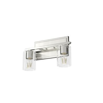 Kerrison 2-Light Vanity in Brushed Nickel