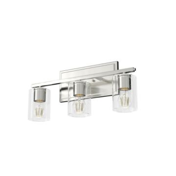 Kerrison 3-Light Vanity in Brushed Nickel