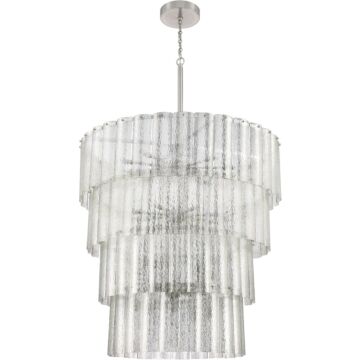 Museo 28 Light Chandelier in Brushed Polished Nickel by Craftmade