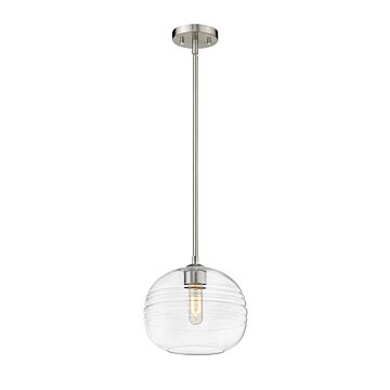 Z-Lite Harmony 1-Light Pendant Light In Brushed Nickel