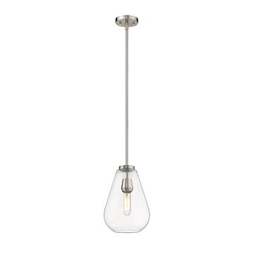 Z-Lite Ayra 1-Light Pendant Light In Brushed Nickel