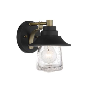 Minka Lavery Westfield Manor Bathroom Wall Sconce in Sand Coal With Soft Brass