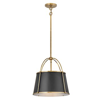 Hinkley Clarke 1-Light Pendant In Warm Brass