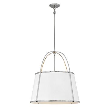 Hinkley Clarke 4-Light Pendant In Polished Nickel