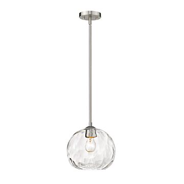Z-Lite Chloe 1-Light Pendant Light In Brushed Nickel