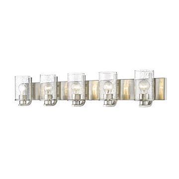 Z-Lite Beckett 5-Light Bathroom Vanity Light In Brushed Nickel