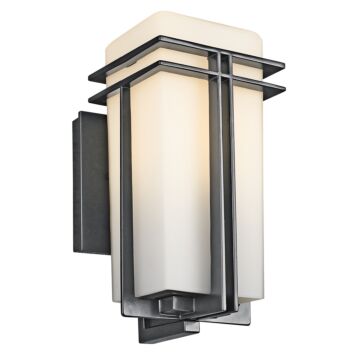 Tremillo One Light Outdoor Wall Mount in Black by Kichler
