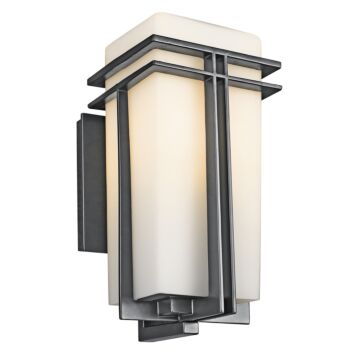 Tremillo One Light Outdoor Wall Mount in Black by Kichler