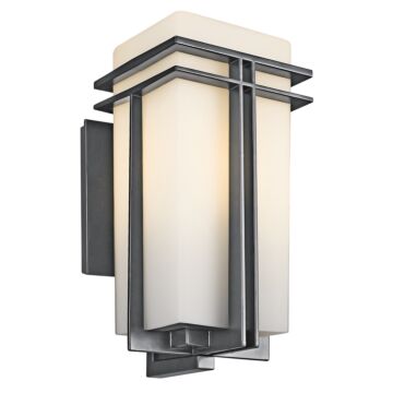 Tremillo One Light Outdoor Wall Mount in Black by Kichler