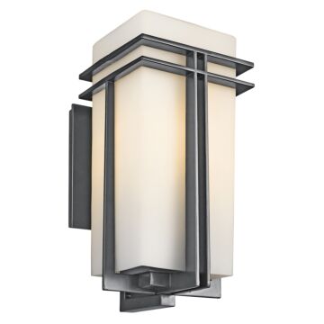 Tremillo One Light Outdoor Wall Mount in Black by Kichler