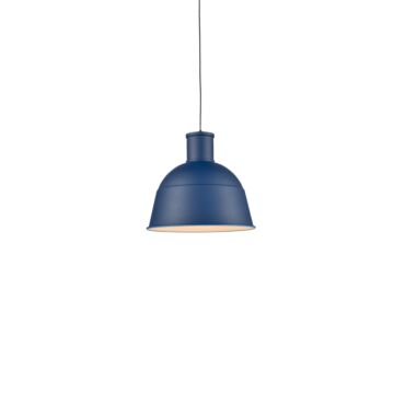 Irving One Light Pendant in Indigo Blue by Kuzco Lighting