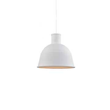 Irving One Light Pendant in White by Kuzco Lighting