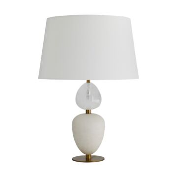 Aubrey One Light Table Lamp in White by Arteriors