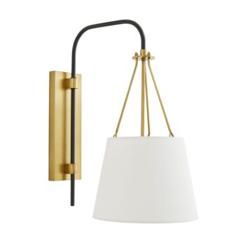 Franklin One Light Wall Sconce in Antique Brass by Arteriors