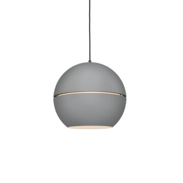 Lucas One Light Pendant in Gray by Kuzco Lighting