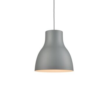 Cradle One Light Pendant in Gray by Kuzco Lighting