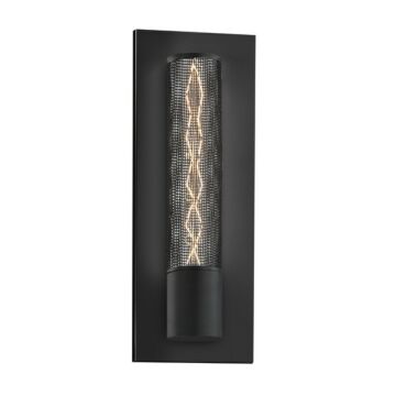 Urban Edge One Light Wall Sconce in Textured Black by Sonneman