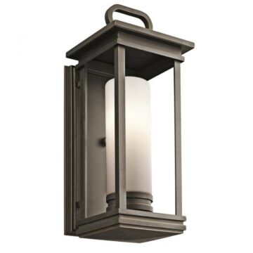 South Hope One Light Outdoor Wall Mount in Rubbed Bronze by Kichler