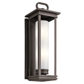 South Hope Two Light Outdoor Wall Mount in Rubbed Bronze by Kichler
