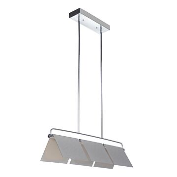 Craftmade Tente 3 Light 8 Inch Kitchen Island Light in Chrome