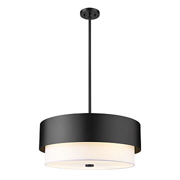 Counterpoint 5-Light Pendant in Matte Black