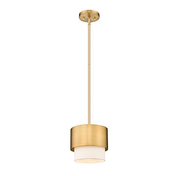 Counterpoint 1-Light Pendant in Modern Gold