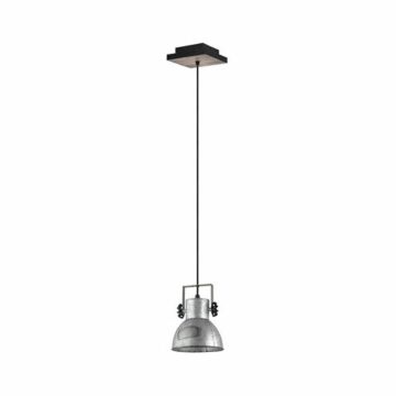 Barnstaple 1 Light 6.89 inch Distressed Zinc and Black Mini Pendant Ceiling Light