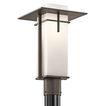 Caterham One Light Outdoor Post Mount in Olde Bronze by Kichler