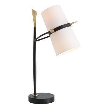 Yasmin Two Light Table Lamp in Antique Black by Arteriors