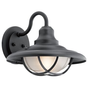 Harvest Ridge One Light Outdoor Wall Mount in Textured Black by Kichler