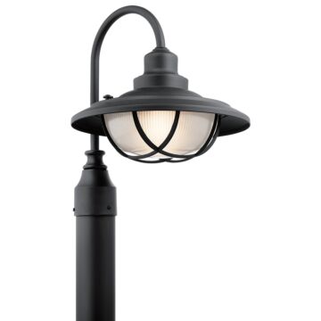 Harvest Ridge One Light Outdoor Post Mount in Textured Black by Kichler