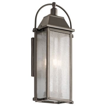 Harbor Row Three Light Outdoor Wall Mount in Olde Bronze by Kichler
