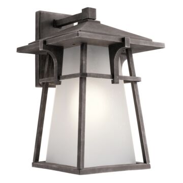 Beckett One Light Outdoor Wall Mount in Weathered Zinc by Kichler