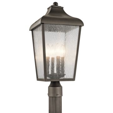 Forestdale Four Light Outdoor Post Mount in Olde Bronze by Kichler