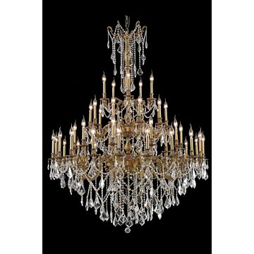 Rosalia 45-Light 4Chandelier in French Gold
