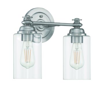 Dardyn Two Light Vanity in Brushed Polished Nickel by Craftmade