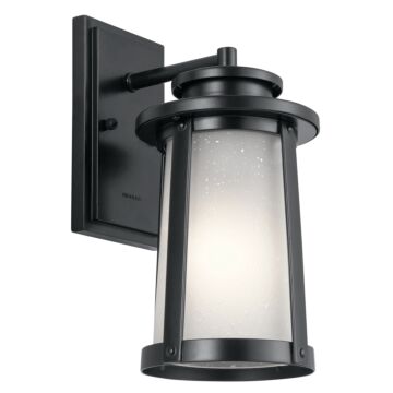 Harbor Bay One Light Outdoor Wall Mount in Black by Kichler