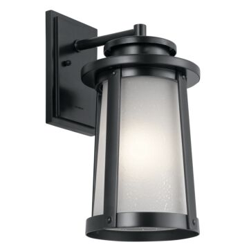 Harbor Bay One Light Outdoor Wall Mount in Black by Kichler