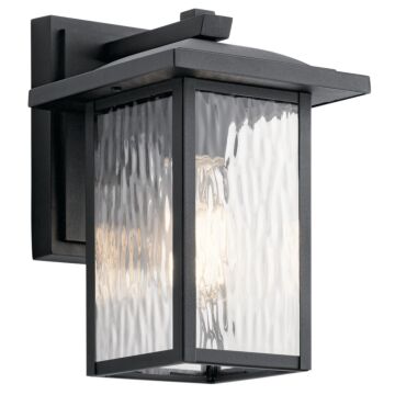 Kichler Capanna Outdoor Wall 1 Light in Textured Black