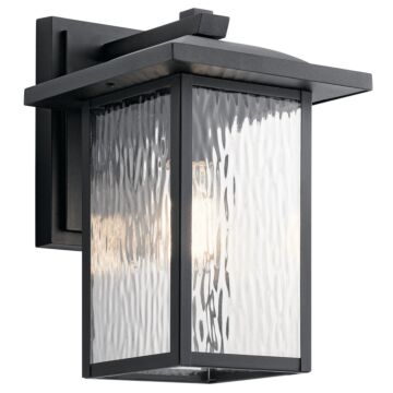 Kichler Capanna Outdoor Wall 1 Light in Textured Black