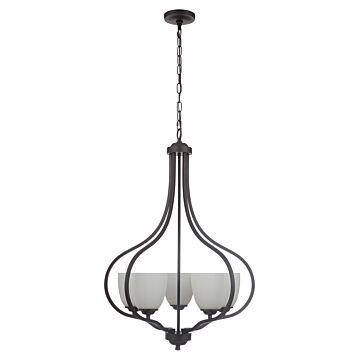 Craftmade Serene 5-Light 25" Foyer Light in Espresso
