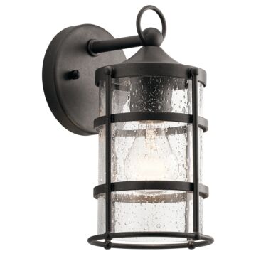 Mill Lane One Light Outdoor Wall Mount in Anvil Iron by Kichler
